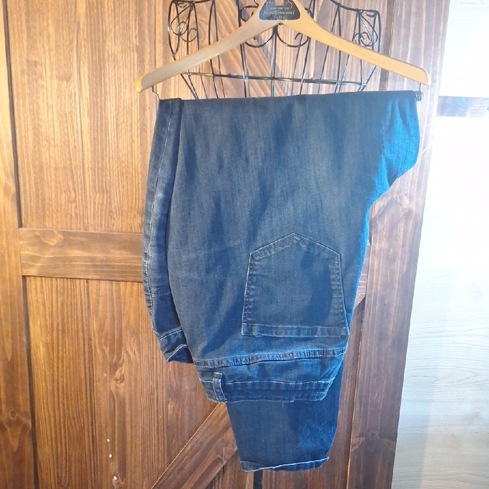 Lane Bryant Dark Blue Denim Jeans